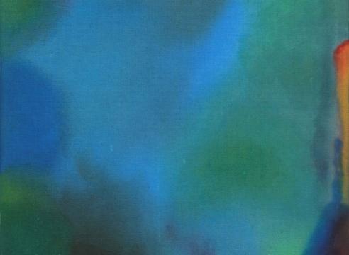 Untitled (Early 1968), 1968, acrylic on canvas, 60" x 39"